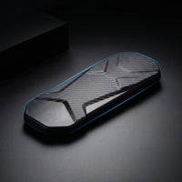 Armrest Pads with Mounting Plate Carbon-Fiber-Style Chair Arm Pads with Mounting Holes Office Chair Armrests Easy to Install