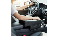 Universal Armrest Cover Box Elevator Non-Slip Surface Center Console Cushion with Storage Breathable Material Armrest Cover Organizer for Road Trips