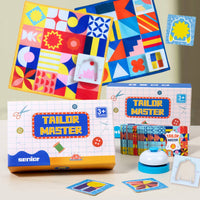 Improves Concentration Color and Shape Matching Toy Parent-Child Interaction Pattern Recognition Game Two Difficulty Levels Kids Reaction Speed Game for Classroom