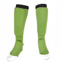 Shin Instep Guard Shock Absorbing Shin Instep Guards Thick Padding Leg Protector for Taekwondo Practitioners, Kickboxers, Sparring, Training