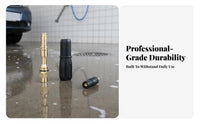 Easy to Connect M14 Thread Foam Nozzle Long-Lasting Construction High Pressure Foam Nozzle Tip Rust Resistant for Home Garage