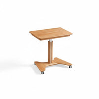 Height Adjustable Rolling C-Shaped Desk Space-Saving C-Shaped Overbed Table Multi-Functional Household Furniture Nordic aesthetic for Students, Remote Workers, Apartment Dwellers, Bedroom, Home Office, Small Spaces, Living Room