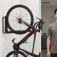 Foldable Wall Bike rack Carbon Steel Wall Mount Bike Holder for Home, Garage
