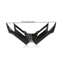 Easy to Install Lower Front Spoiler Chin Fairing Long-Lasting Front Lower Spoiler Sturdy Chin Wing Strong for Riders