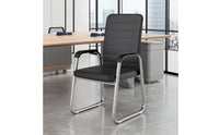 Upholstered Desk Chair Comfortable High Back Office Chair Cushioned Furniture for Professionals, Students, Study Room
