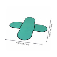 Lightweight Petal Exercise Mat Easy to Clean Folding Exercise Mat