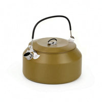 Camping Kettle Stainless Steel Kettle with Heat-Resistant Handle Boiling Water Pot Portable for Campers, Outdoor Cooking, Picnic