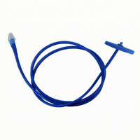 Coiled Snorkel Transparent Mouthpiece Breathing Tube Water Sports Gear Silicone