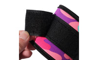Padded Fitness Ankle Strap Hook-and-Loop Leg Workout Ankle Straps Adjustable Lower-Body Training Cuff Textile Wrapped