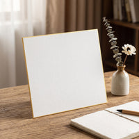 5 Pieces Watercolor Paper Board 300g Watercolor Board with Gold Edge Premium for Illustrators, Calligraphers, Weddings, Exhibitions