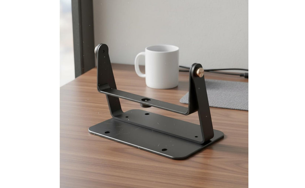 Metal Construction 3-in-1 Display Device Stand Multi-Angle Adjustment Ceiling Wall Display Device Mount Wide Compatibility for Home Theater