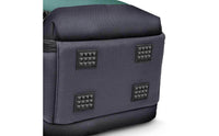 Padded Straps School Backpack Mesh Pockets Zippered Backpack Structured Bookbag Reinforced Trim