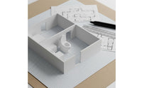Miniature Toilet Decorative Miniature Lavatory Accessory Compact Commode for Collectors