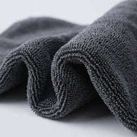 Braided Car Drying Towel Microfibre Cloth, High Absorption Microfiber Cloths for Detailing, Bound Border Lint Car Cleaning Towel