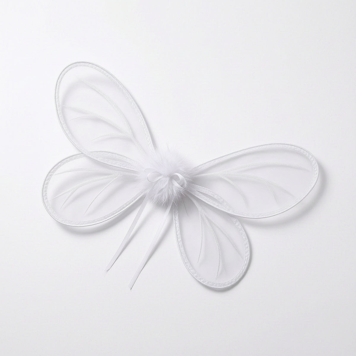 Lightweight Butterfly Wings Translucent Wings with Soft Ball Delicate Prop Full for Children, Toddlers, Stage Performances