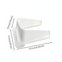 Access Control Cover U-Shaped Entry Chime Guard with Hood Access Control Guard Wall-Mount Entry Chime Cover Frosted for Gate