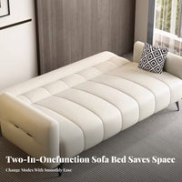 petclaw-resistant resistant key Tufted Sleeper Sofa Space-Saving convertable Seating Modern design Futon Couch Adjustable rear supportrest for Pet Owners, Apartment Dwellers, property owners, Living Room, awayice