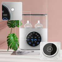 2-in-1 Baby Bottle Warmer and Sterilizer Temperature Control Bottle Warmer with Sterilizer Touchscreen Appliance Digital for Parents, Infants, Newborns, Kitchen, Nursery, Daycare