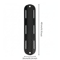 Scuba Diving Backplate Lightweight Scuba Backplate Low-Profile Gear for Technical Divers, Travel