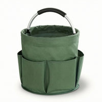 Basket with Pockets Portable Foldable Basket with Pockets Space-Saving