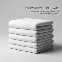 Super Absorbent Microfibre Towels for Adults, Quick Drying Bath, Thick Weave for Gym and Cleaning