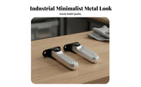 2 Pieces Retractable Passenger Foot Pegs Easy to Install Electric Scooter Passenger Pedal Footrest Anti-Slip Surface