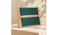 Necklace Organizer with Slots Two-Tier Jewelry Display Stand Triangular Wooden Jewelry Display for Women, Vendors, Dresser, Retail Store, Craft Shows