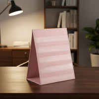 Freestanding Tabletop Pocket Chart Foldable Desktop Pocket Chart Compact Long-Lasting for Teachers, Tutors, Classroom, Small-Group Teaching