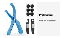 Rim Protection Two-Wheeler Tire Changing Tool Non-Marring Bike Tire Installation Pliers Labor-Saving for Cyclists, Home Maintenance