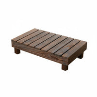 Anti Low Slatted Pedestal Strong Bearing Capacity Plant Holder Sturdy Home Decoration Multi-Purpose for Apartment Dwellers, Interior Decorators, Balcony, Courtyard, Living Room, Entryway