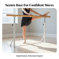 Adjustable Height Dance Barre Sturdy Construction Adjustable Height Dance Barre Stable Home Stretching Bar for Dancers, Children
