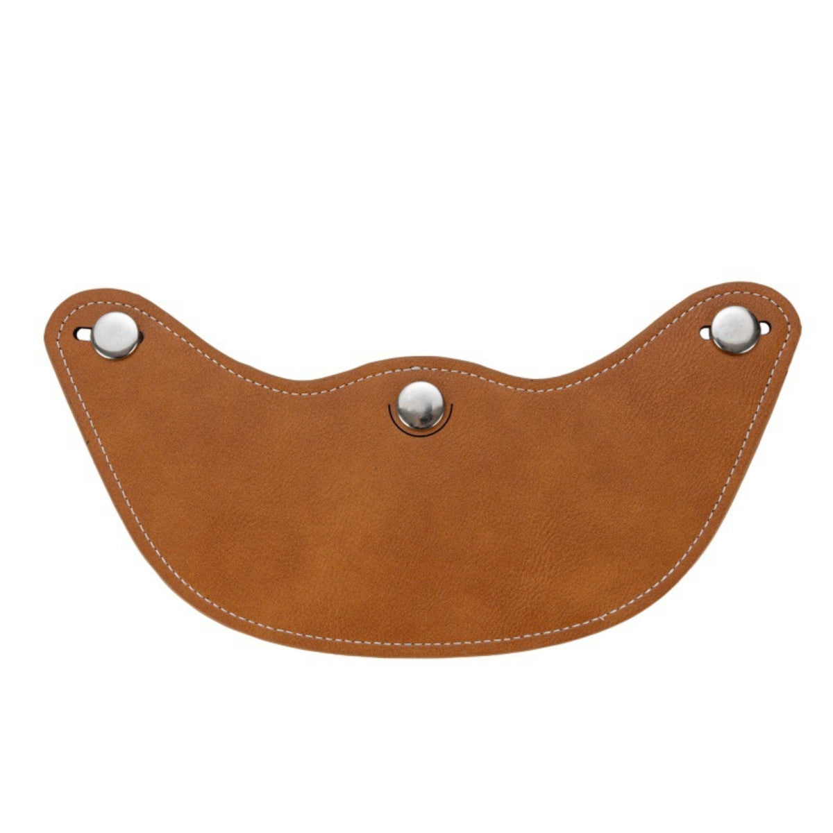 PU Brim with Fasteners Retro Helmet Brim Extended Helmet Visor for Motorcyclists Riders, Motorcycle Riding, Daily Commuting