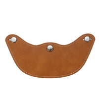 PU Brim with Fasteners Retro Helmet Brim Extended Helmet Visor for Motorcyclists Riders, Motorcycle Riding, Daily Commuting