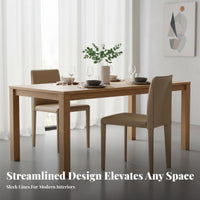 Light Luxury design Stackable Saddle Chair Ergonomic Backrest Padded Guest Chair Multi-Purpose Upholstered Seating long-lasting Construction for Design lovers, Restaurant Owners, Dining Room, Kitchen, Waiting Area, Bedroom