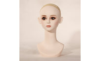 Mannequin Head Bust Mesh Cap Hairpiece Display Head Matte Finish