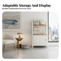 Space-Saving Design Slim Multi-Tier Organizer Easy Installation Gap Rack Protective Guardrail Wall Shelf for Homeowners, Renters, Students, Kitchen, Narrow Gaps, Behind Door, Bathroom
