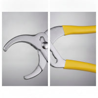 Spring-Loaded Plumbing Pliers Serrated Adjustable Pliers Multipurpose Hand Tool Non-Slip for Plumbers, Handymen, Homeowners, Home Repair, Sink Installation