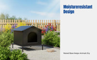 foldable wild Cat Shelter Waterproof foldable Pet Tent All-Season Outdoor Kennel for Small Dog Owners, Backyard, Garden, Balcony