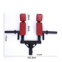 Hack Squat Push Rack Stable Weightlifting Station Frame with Shoulder Pads Multifunctional Fitness Equipment for Home Gym