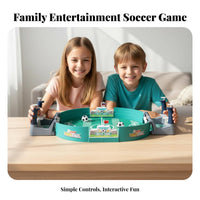 Mini Foosball Table Parent-Child Bonding Desktop Foosball Board Game 2 Player Foosball Table Fast Paced Fun for Family, Party