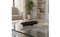 Hammered Metal Tray Modern Aluminum Tray Handcrafted Bowl for Coffee Table, Sideboard
