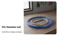 Cycle Brake and Gear Selector Wire Set Stainless Steel Wire S Cycle Brake Wire Set Long-Lasting Low Drag for Mountain Bikers