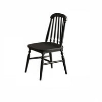 French Inspired Design Upholstered Spindle Back Chair Retro Design Indoor Furniture Thick Cushioning Household Furnishing Multi-Purpose Use for Interior Designers, Homeowners, Restaurant Owners, Dining Room, Kitchen, Reading Nook, Home Office