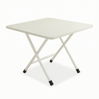 Space-Saving Square Folding Table Compact Foldable Table Portable Non-Slip for Small Apartment