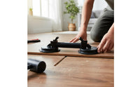 Heavy Duty Double Suction Cup Floor Tightener Quick Release Levers Wood Floor Seam Puller for DIY Enthusiasts, Home Renovation