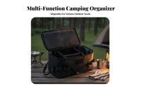 Camping Storage Bag Large Capacity Camping Tool Bag Multi-Functional Cookware Carry Case for Campers, Picnickers