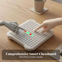 Multiple Activities Included 9 in 1 Electronic Game Board Two-Player Mode AI Smart Chessboard Voice Prompts for Family, Beginners, Party