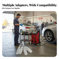 Pressure Automatic Brake Fluid Changer Solo-Person Operation Four-Wheel Brake Fluid Exchanger Portable Design Universal Fit for Auto Mechanics, Car Technicians, Repair Shop Professionals, Vehicle Maintenance Workshop