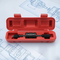 Knurled Fuel Injector Removal Tool Professional Fuel Injector Puller Manual Portable for Garage
