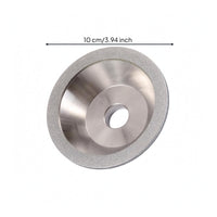 Central Mounting Hole Abrasive Grit Cup Wheel Abrasive Rim Electroplated Grinding Wheel